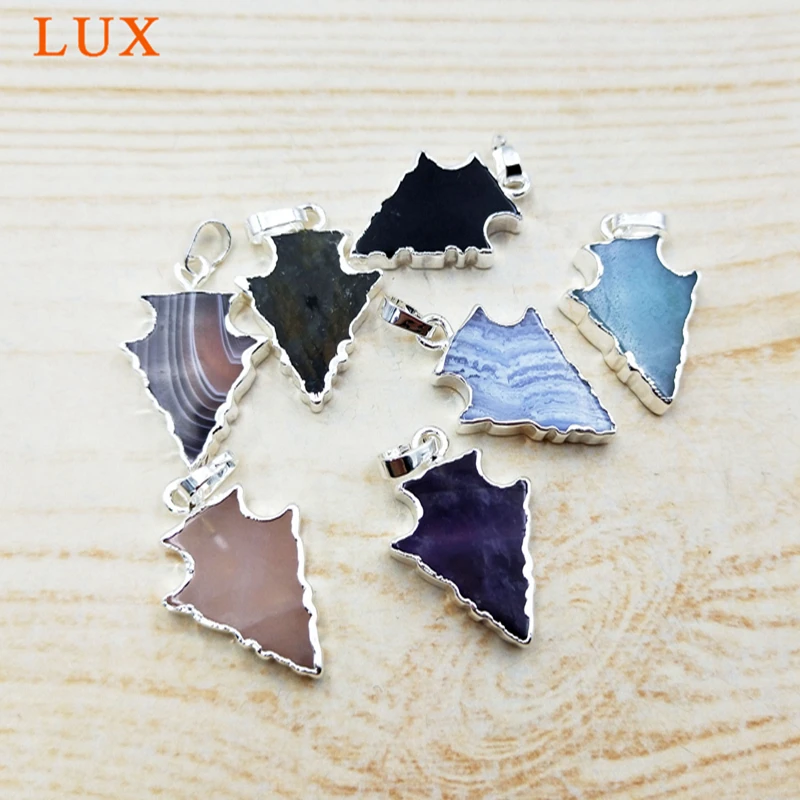 Оптовая продажа мулти цветная стрела кружевное ожерелье кулон со стрелкой