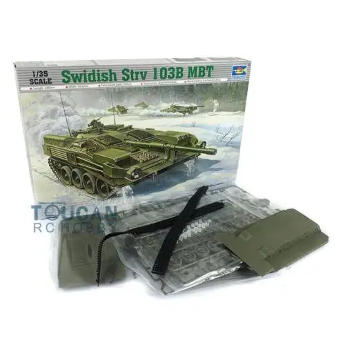 Trumpeter масштаб 00309 1/35 Швеция Strv 103B MBT/трековые звенья модель резервуара набор для