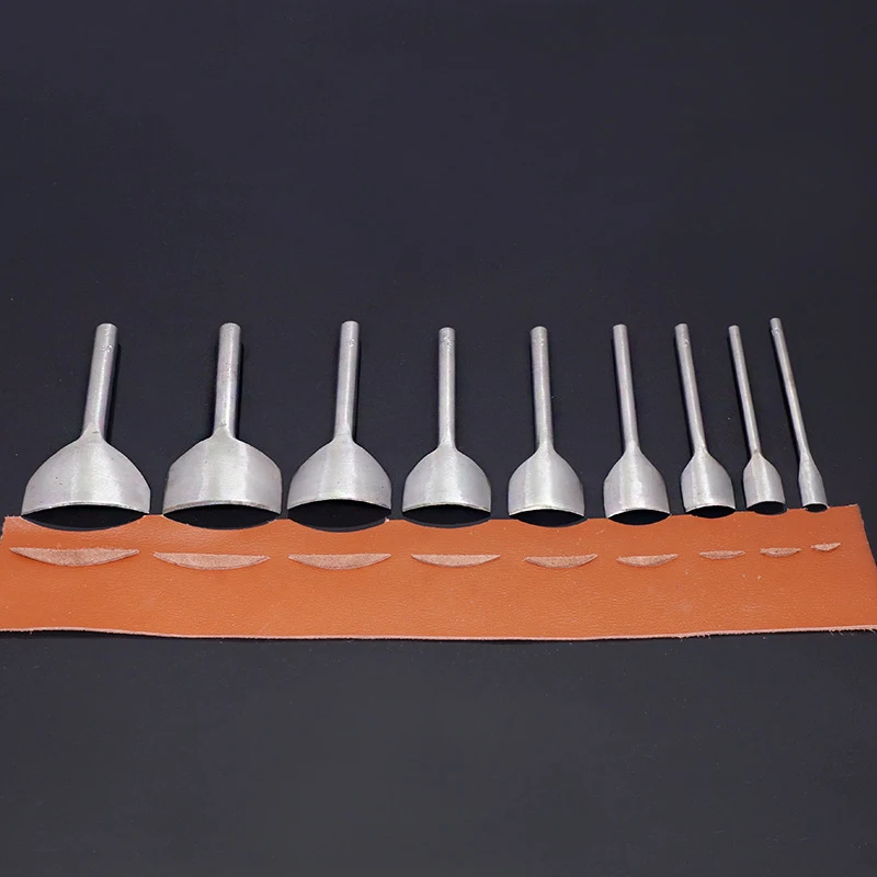 Metal Steel Leather Half Round Cutting Tool Punch DIY Craft Hand Tools | Дом и сад