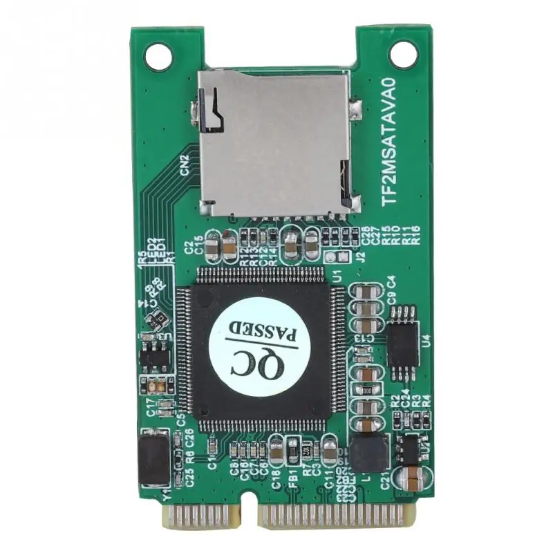 Адаптер Micro SD TF карты к Мини PCI E mSATA SSD адаптер конвертер для ПК компьютера ноутбука