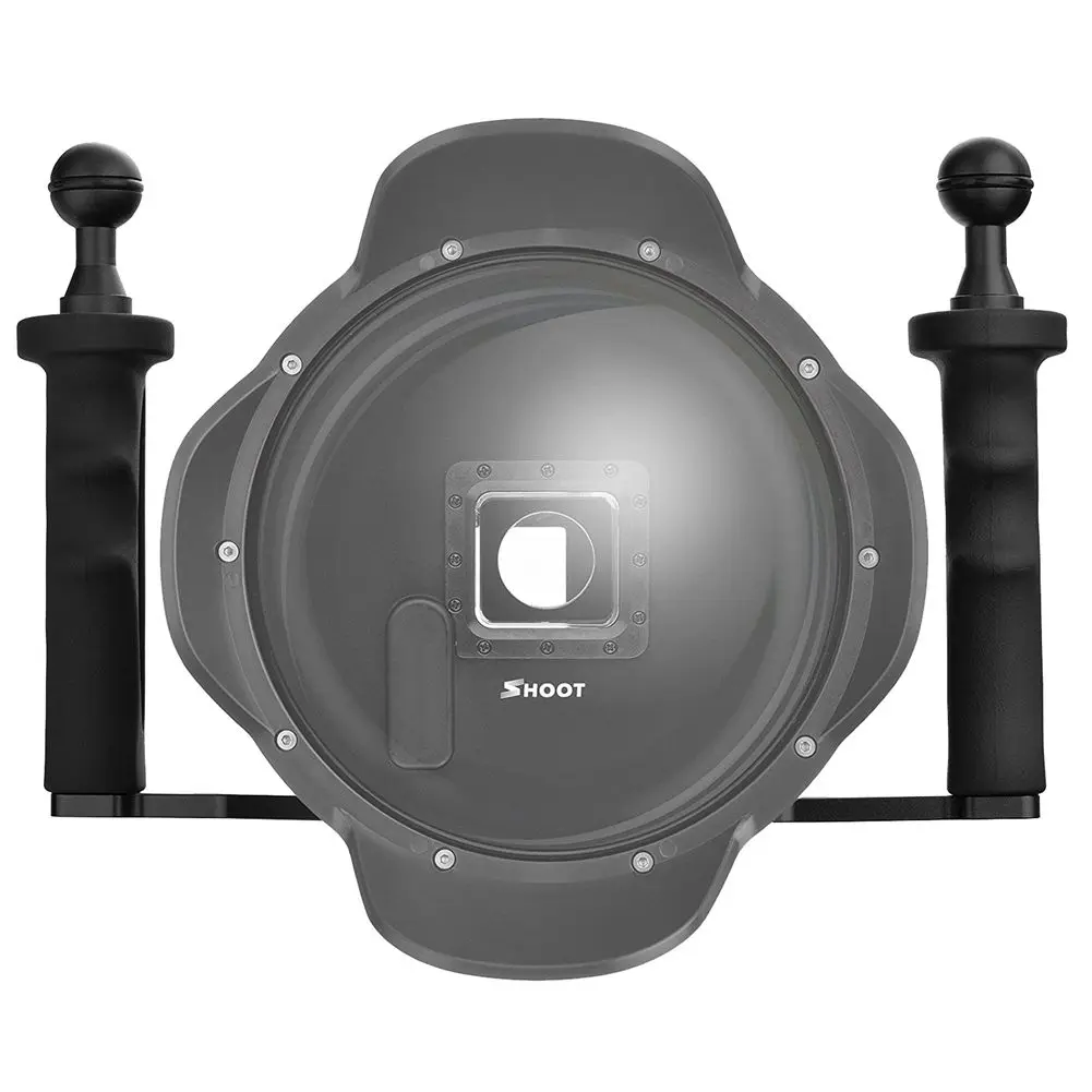 Съемка алюминиевого сплава 7x10 inchi (HxW) Ручной Стабилизатор ручка для GoPro 5/4/3 +/3