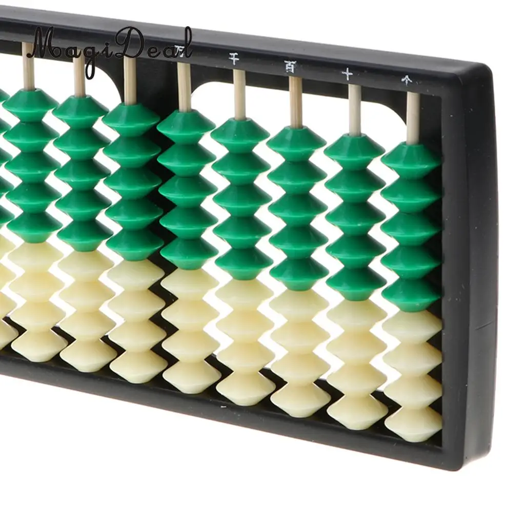 Пластиковый китайский Abacus детский калькулятор Soroban математическая развивающая