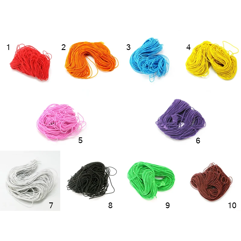 25 метров 1 мм бусина эластичная растягивающаяся ремешок веревка браслет из бусин