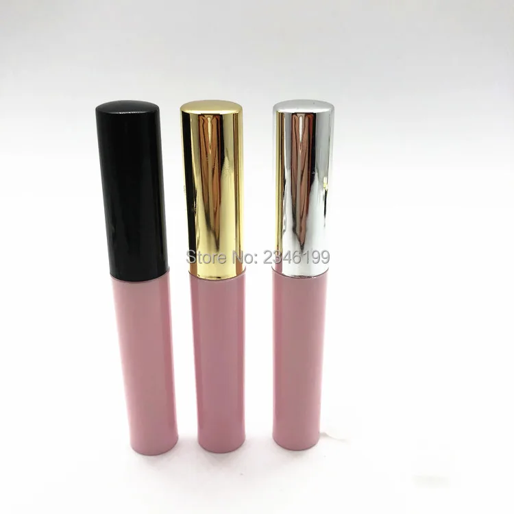 Empty Lipgloss Tube 1.5ml Mini Mascara Sub-bottle Pink Eyeliner Cosmetic Container Lip Gloss 50pcs | Красота и здоровье