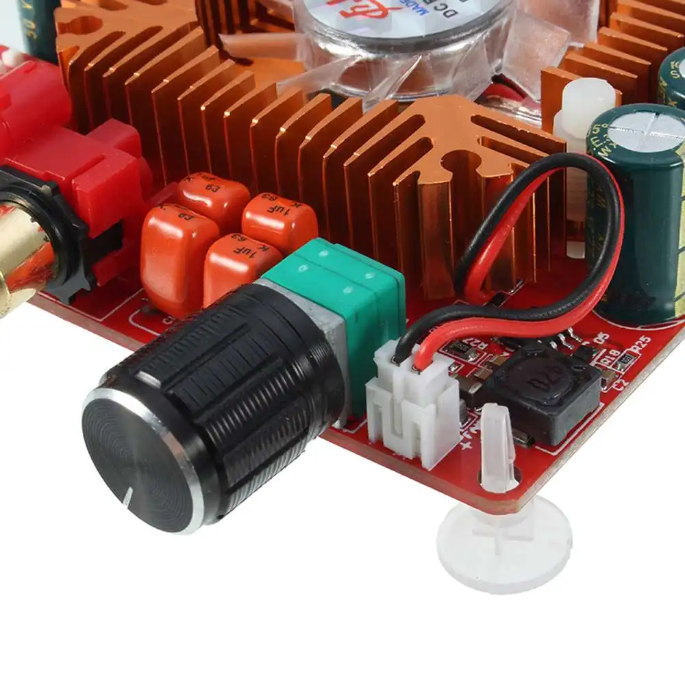 LEORY TDA7498E 2*160 Вт усилитель мощности двухканальный стерео аудио модуль с поддержкой