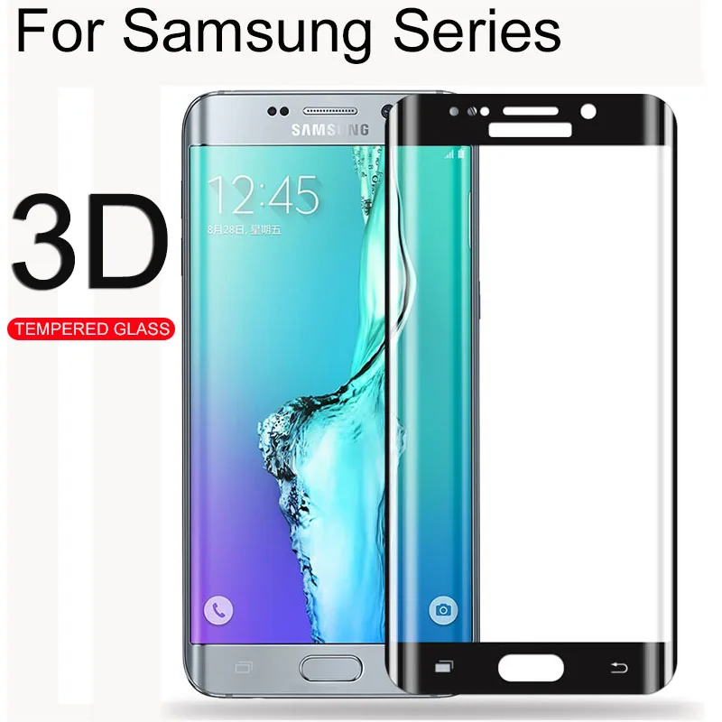 Изогнутое закаленное стекло S9 + для Samsung Galaxy S8 S7 S6 Edge plus Note 8 9 S 7 6 Note8 Note9|Защитные