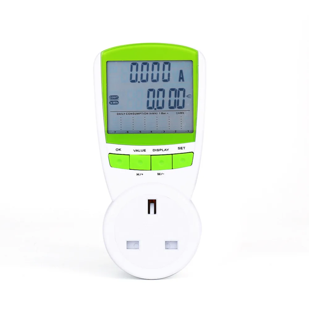 TS 838 ЖК измеритель энергии измерительная розетка умная вилка напряжения
