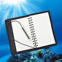 waterproof underwater submersible writing pad notepad submersible tablet book diary diving equipment