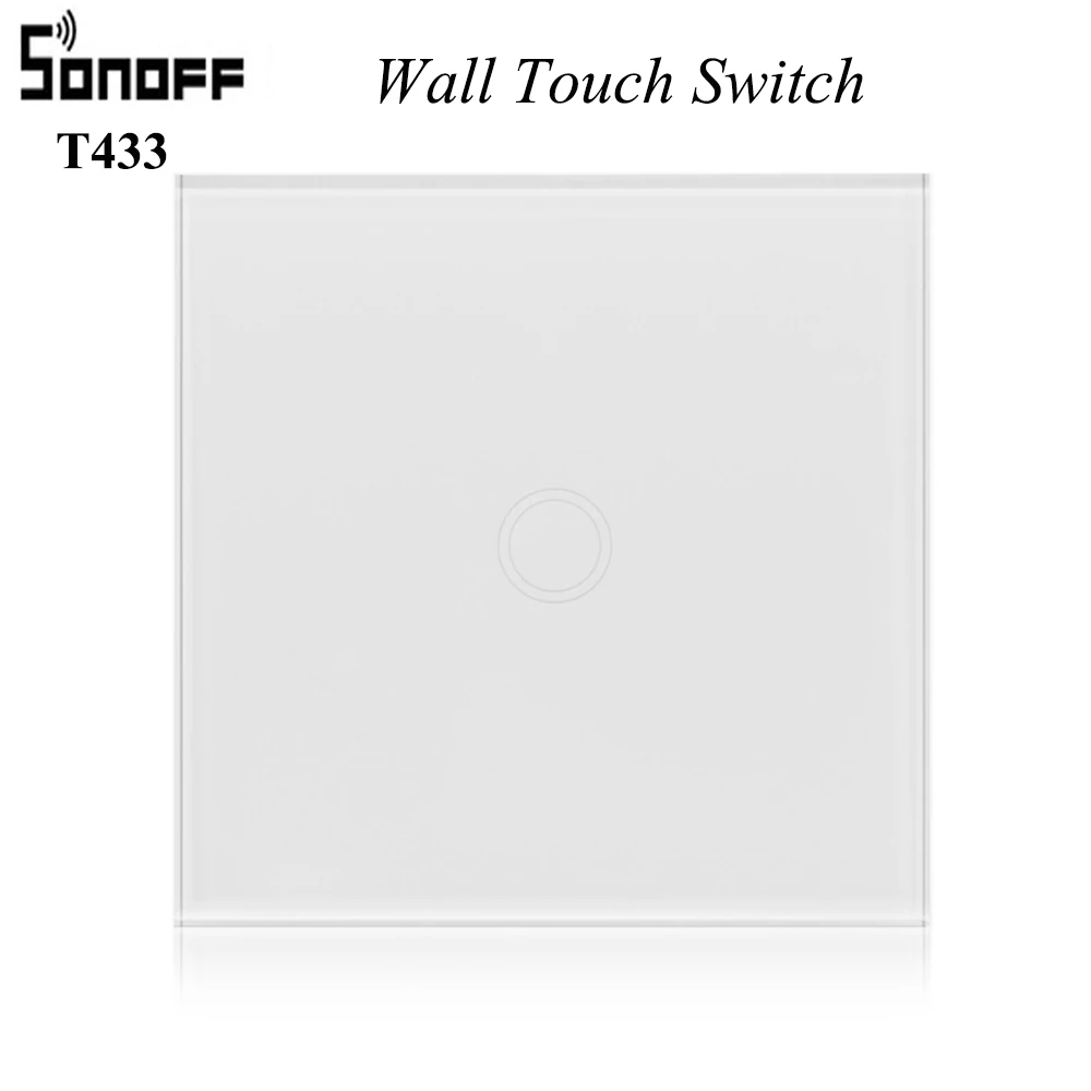 SONOFF T433 стены дистанционный сенсорный выключатель управление переключатель 86 Тип