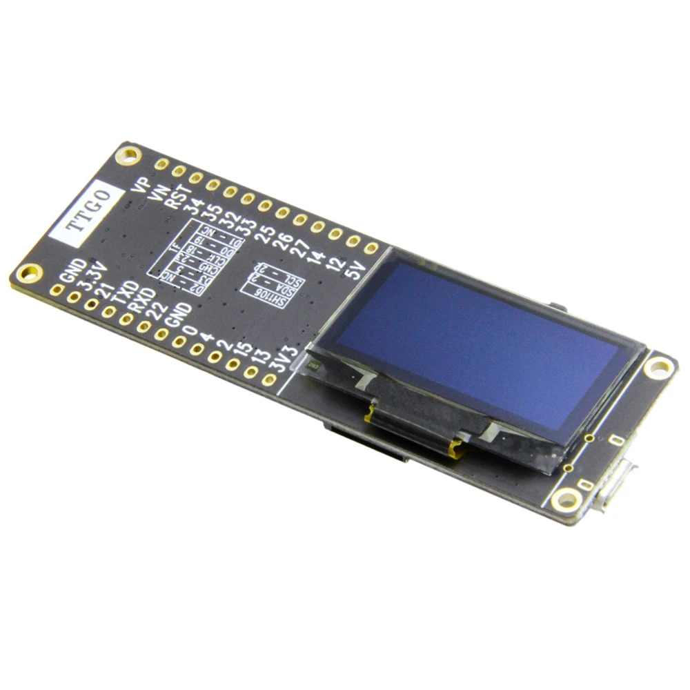 Ttgo T Eight Esp32 Sh1106 1 3 дюймовый oled дисплей Ipex 3D антенна 4 МБ Spi Flash Psram Packet Monitor|Печатные