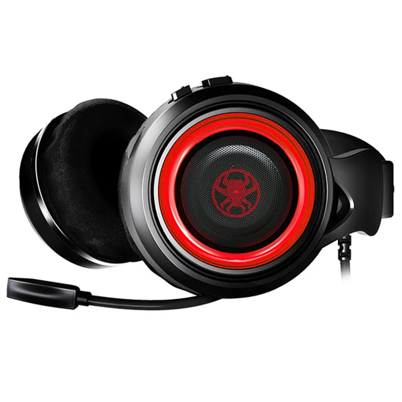 Plextone G600 Игровые наушники стерео ПК гарнитура проводные Usb геймерские с