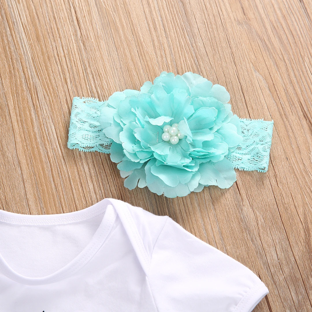 Комбинезон с рисунком Ловец снов для маленьких девочек + кружевная юбка-пачка