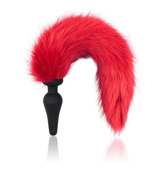 New Silicone Anal plug Sexy Feather Flirting Fox tail Anus Sex Body Swing Erotic Toys For Momen/Couple | Красота и здоровье