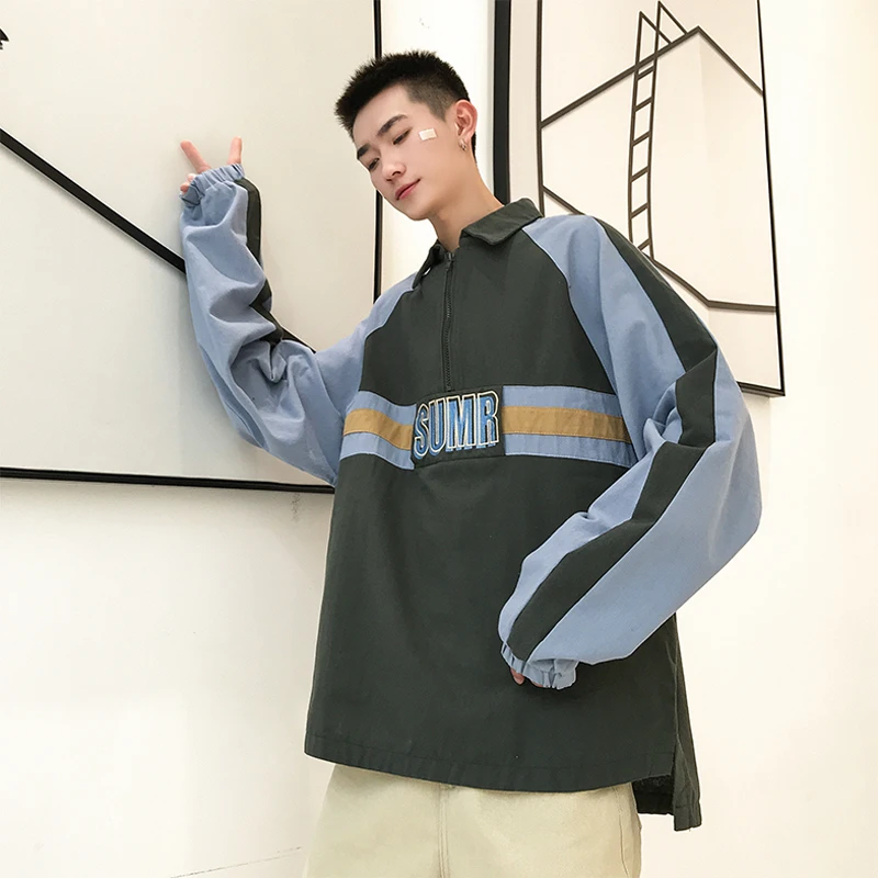 Куртка мужская повседневная в стиле хип хоп|Мужские куртки| |