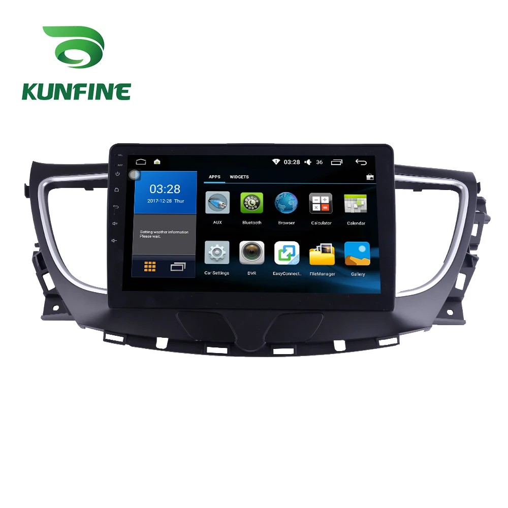 Восьмиядерный 1024*600 Android 8 1 автомобильный DVD GPS навигационный плеер Deckless стерео для