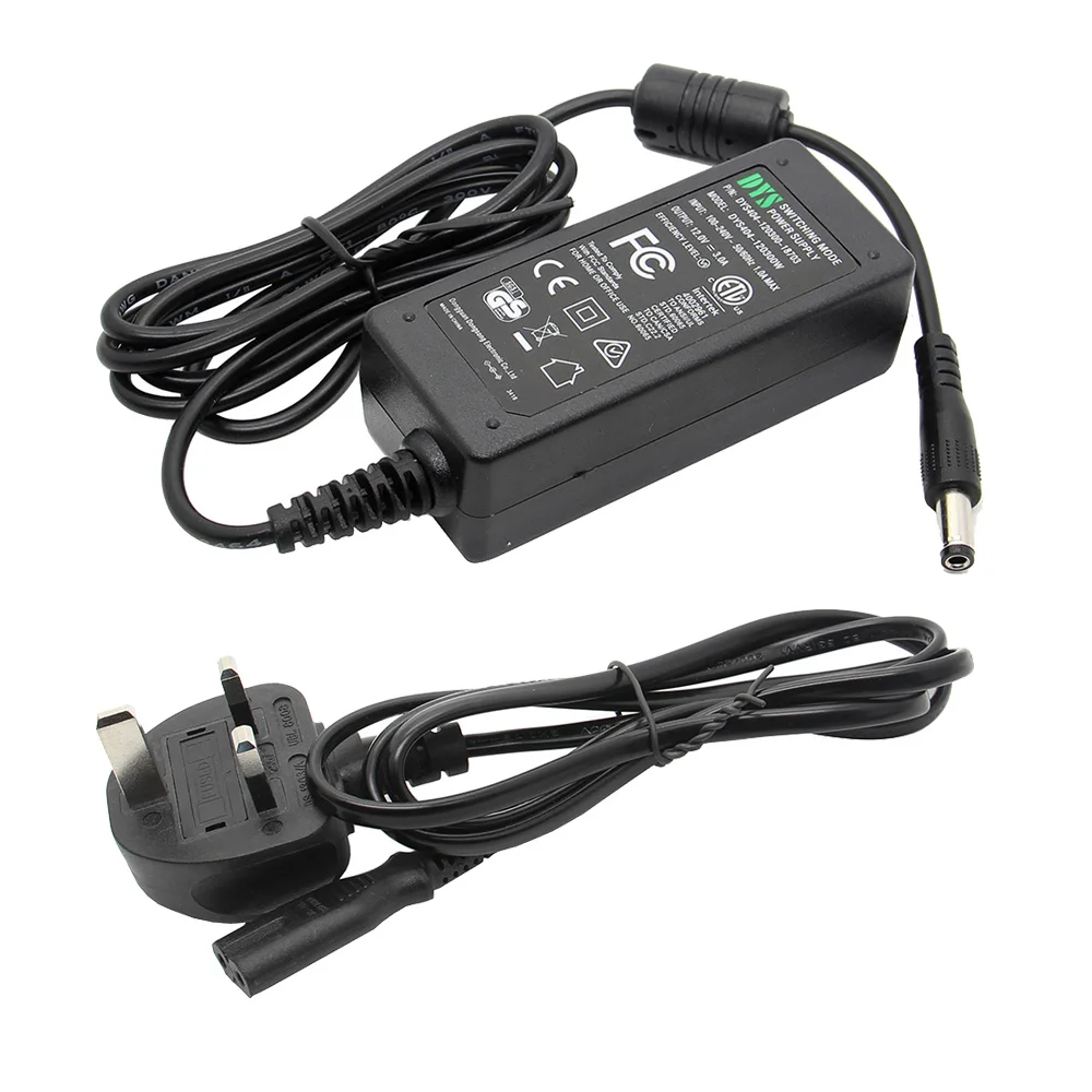 LEORY DC 5 5x2 5mm 12 V 3A Питание Мощность адаптер (EU/US/UK Plug) для Raspberry Pi X830 V2.0 Плата