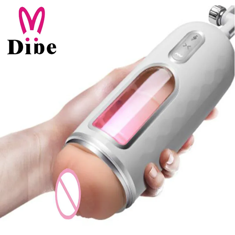 DIBE искусственная вагина Массажер для Пениса Мастурбатор мужчин toysVoice