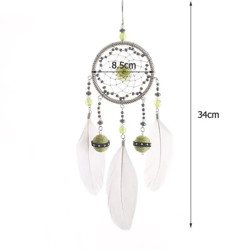 Цветные перышки ручной работы длинная стена Ловец снов висящий мечтатель