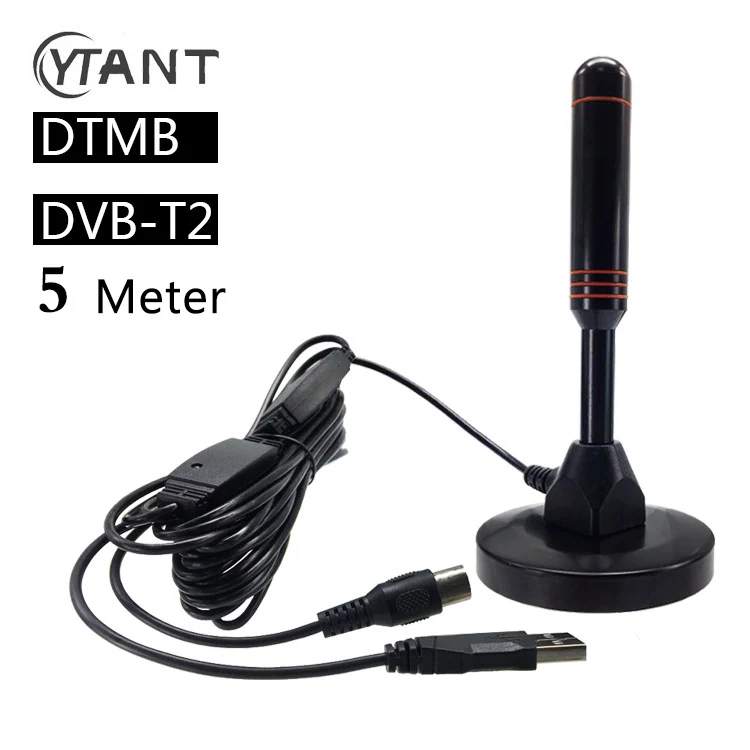 LEORY HD ТВ антенна для помещений 30 дБ 1080P USB усилитель цифровая наземная волна Hdtv DTMB