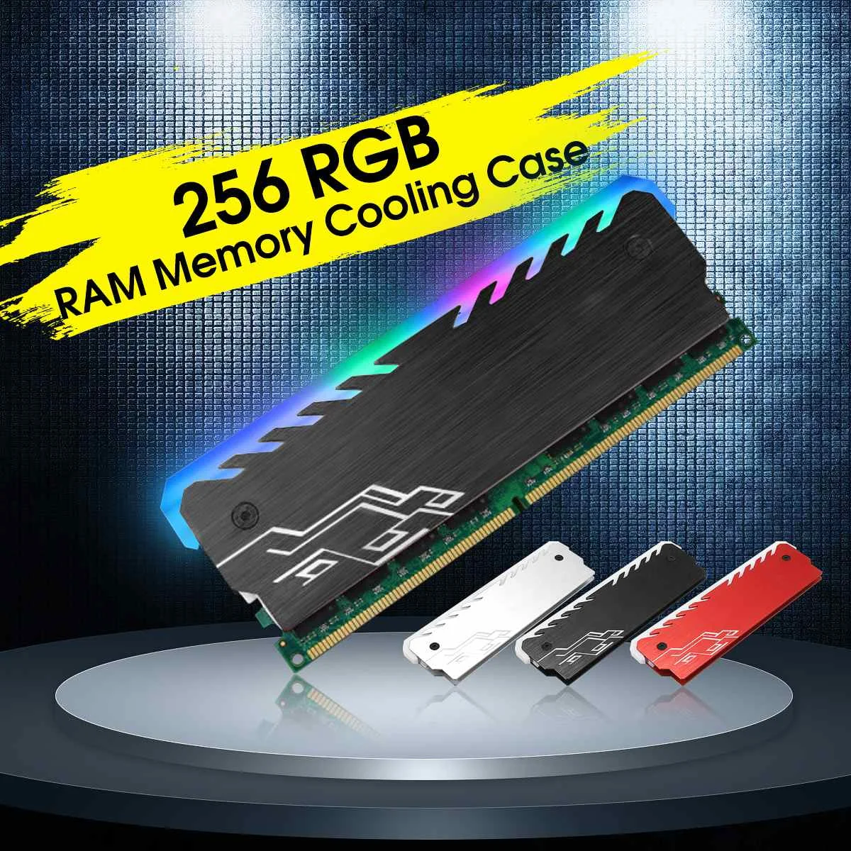 Алюминиевый сплав для теплоотвод ОЗУ корпус охлаждения RGB 265 светильник эффект