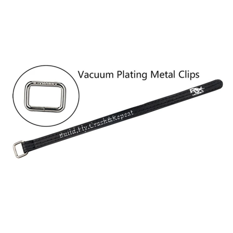 4 шт. нескользящий Силиконовый ремешок RJXHOBBY 10 мм с металлической пластиковой