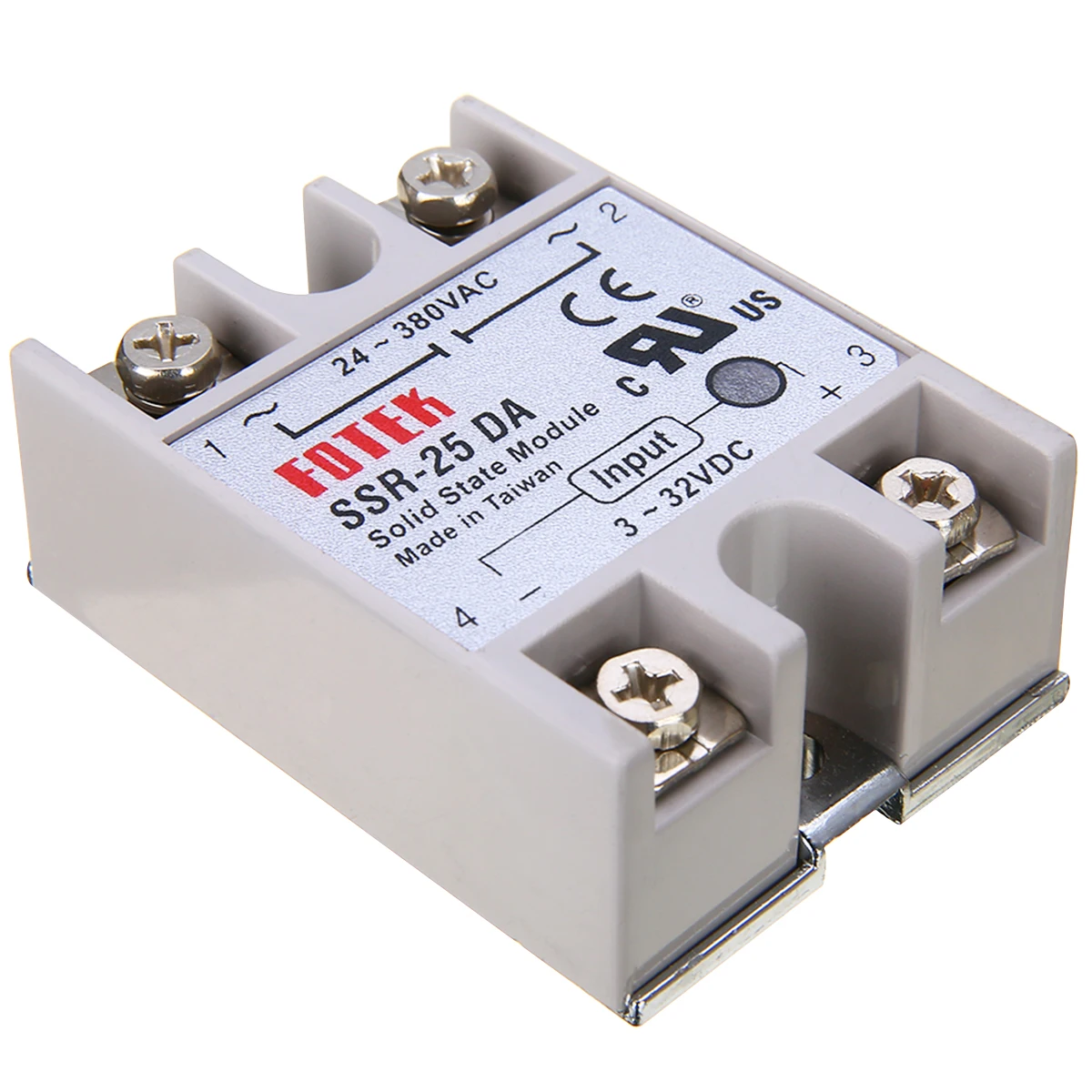 Новое реле 24 380V 25A SSR 25 DA твердотельные для PID температурного контроллера