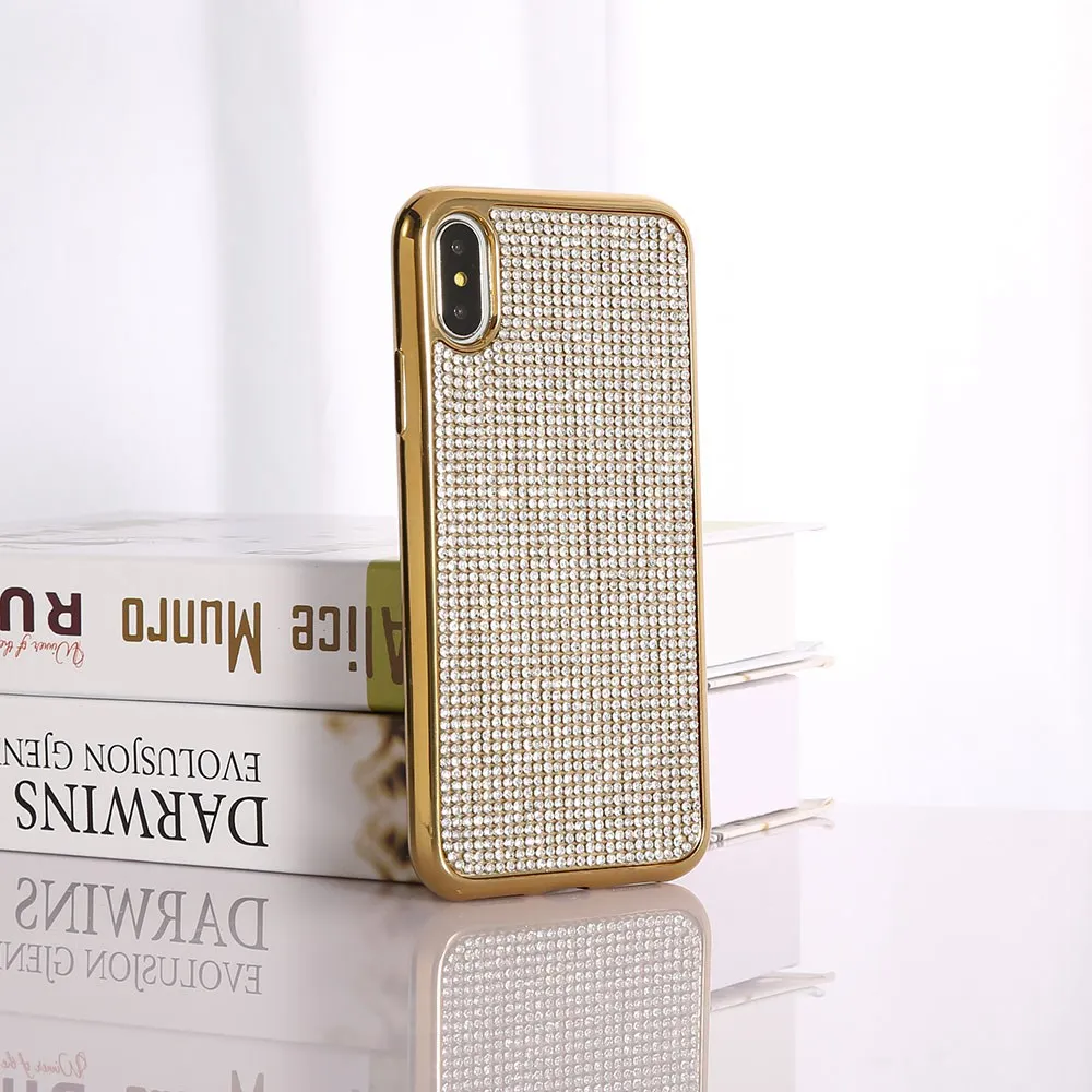 Kisscase украшение Роскошный чехол для iPhone 6 7 8 XS X XR Макс Flash Bling Plus плюс Чехол| |