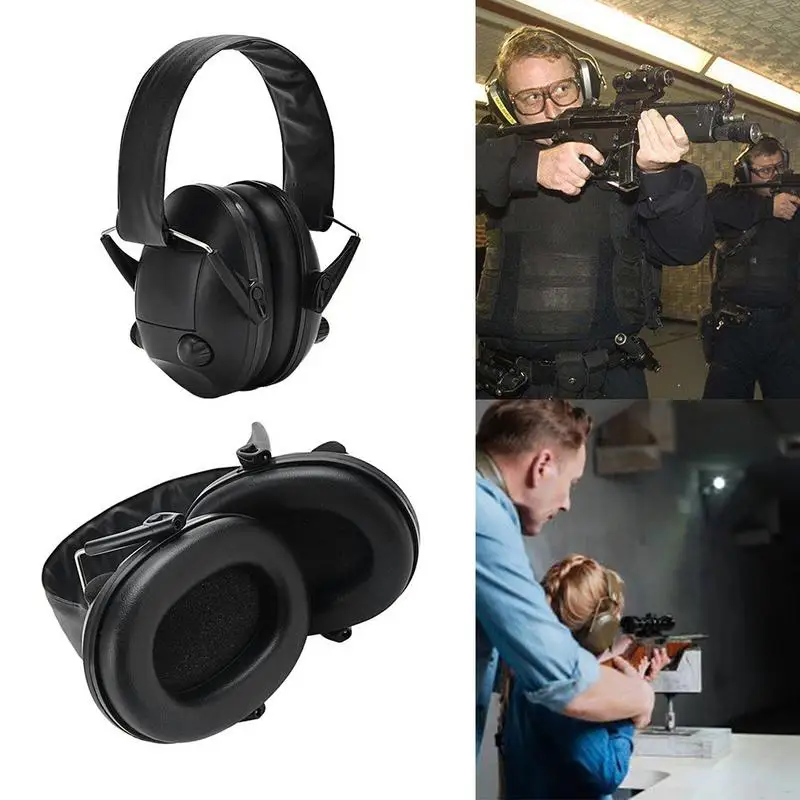Electronic Shooting Intelligent Headphones Foldable Noise Reduction Sound Pickup Anti-Noise Earmuffs Protective Ear | Электроника