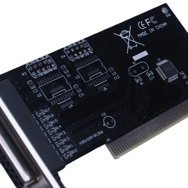 DB25 параллельный порт IEEE 1284 Принтер PCI контроллер карты адаптер Черный|Адаптеры