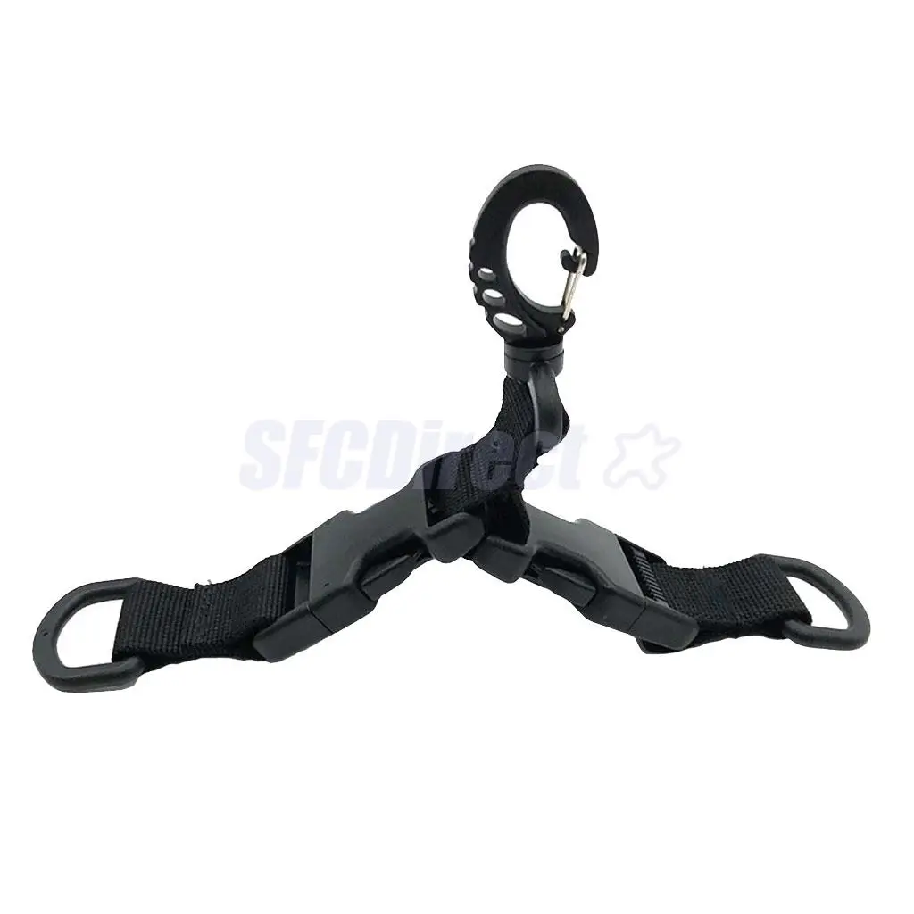 Nylon Molle Bags Webbing Strap Buckle Belt Clip Swivel Snap Hook Carabiner Side Release for Backpacks | Спорт и развлечения