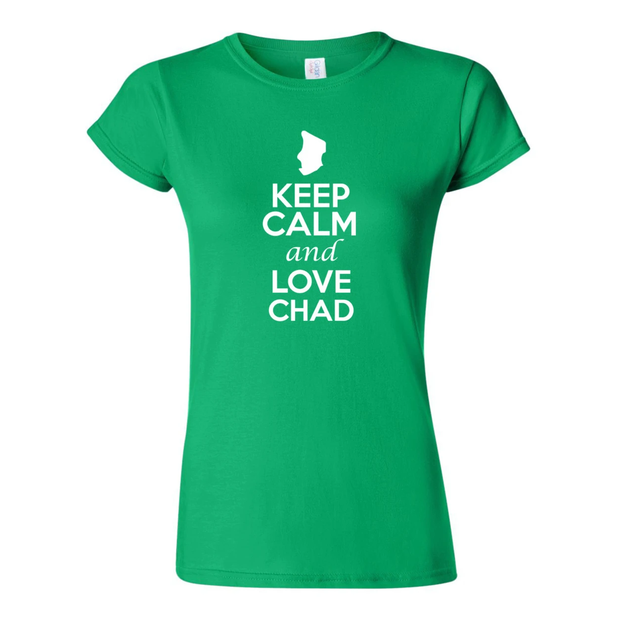 Junior Keep Calm And Love Chad Country патриотическая новинка футболка 1256 г.|Футболки| |