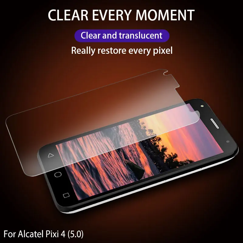 Закаленное стекло для Alcatel Pixi 3 4 0 5 защита экрана телефона замена легко установить