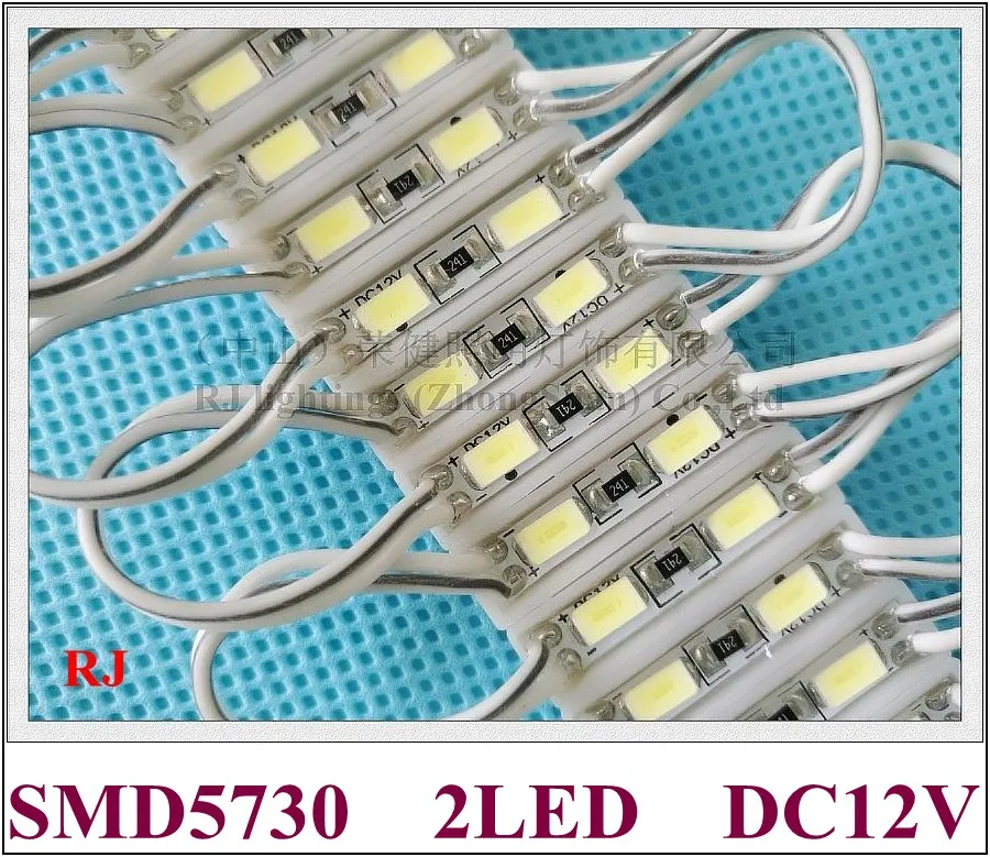 Светодиодный модуль 26 мм * 07 2 светодиода SMD 5730 светодиодная подсветильник ка для