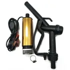 24В масляный насос и топливный пистолет насос погружные дизельные насосы поток 30лмин Электрический мини полевой автомобиль для водяного насоса