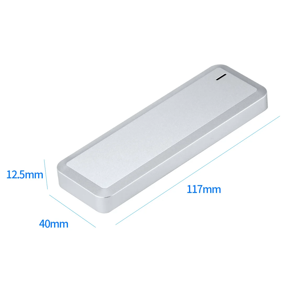 CNC интегрированный корпус из алюминиевого сплава для жесткого диска чехол USB 3 1 PCIe