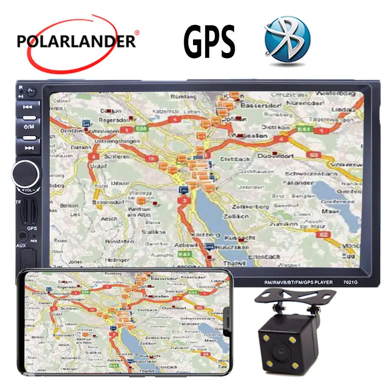 Автомобильный Авторадио Стерео аудио MP5 радио кассетный плеер Bluetooth FM 2 Din 7 дюймов