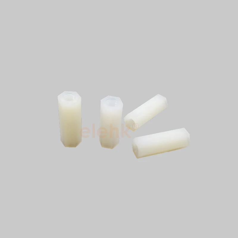 50pcs nylon spacer 94V-2 M3 HTP-308 plastic hex threaded spacers | Обустройство дома