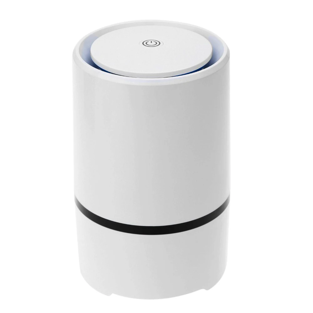 Home Air Purifier with True HEPA Filter for Allergies and Pets Smoke Mold Germs Dust-Odor Eliminator Desktop Cleaner | Бытовая техника