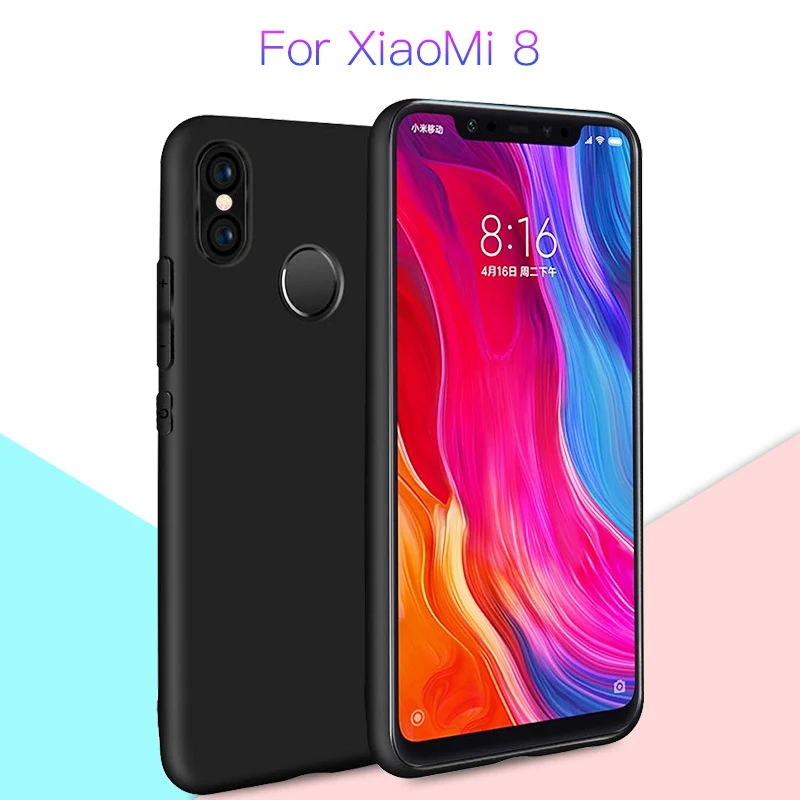 Matte TPU Case For Xiaomi Pocophone F1 Mi 8 SE 6X 5S Mix 2 S2 Ultra Thin 0.4mm Soft Cover Redmi Note 5 Pro 4X 6Pro |
