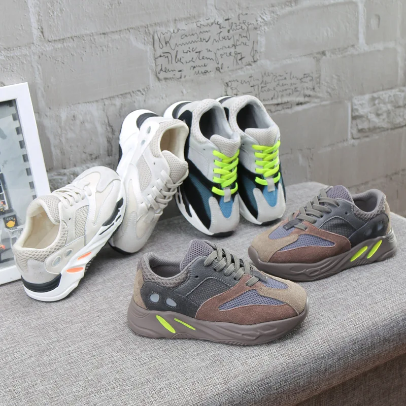 Kids Shoes 2019 Spring Boys Leather Trainer Children Fashion Sport Shoe Baby Girls Brand Casual Sneaker 1 3 4 6 years | Детская одежда