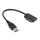 USB 3,0 к 7 + 6 13Pin slim SATA ноутбук CDDVD ROM Оптический привод адаптер кабель