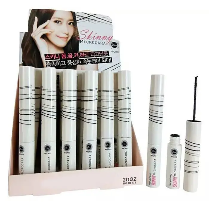 Облегающая черная Водостойкая тушь для ресниц удлиняющая ресницы вечеринки не