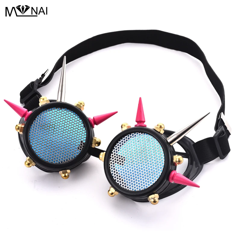 Искусственные шипы очки в викторианском стиле готический косплей искусственная