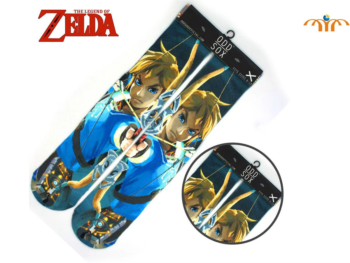 Suncomics GameThe Legend of Zelda/Гольфы унисекс повседневные нескользящие носки для