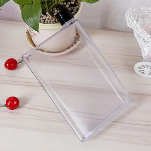 A5 Memobottle чистая книга портативный бумажный коврик бутылка для воды плоская чашка