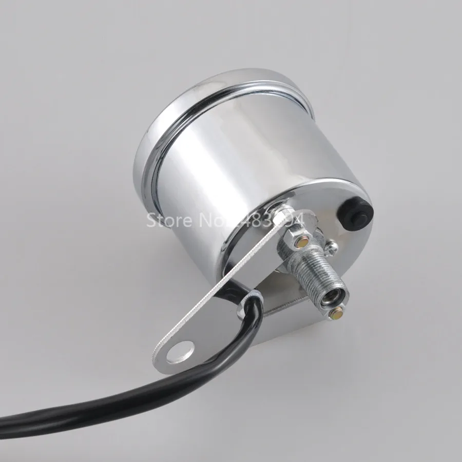 Универсальный мотоцикл ретро Светодиодный ЖК цифровой тахометр спидометр