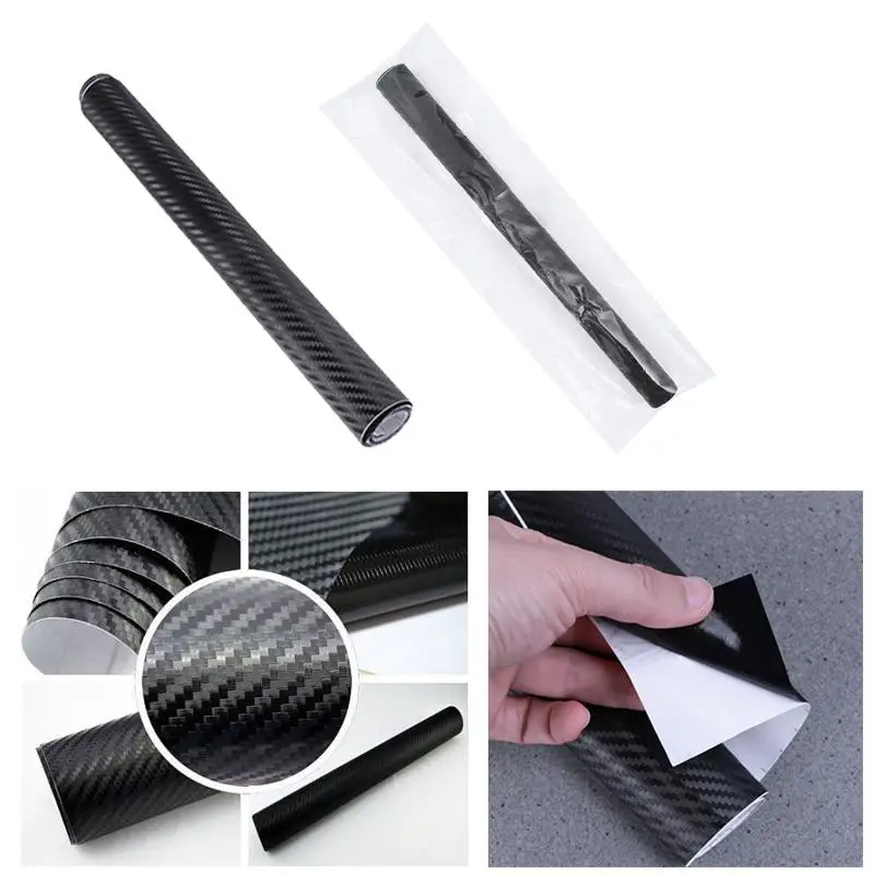 WINOMO 3D пленка из углеродистого волокна рулон DIY Наклейка для автомобиля Авто Декор