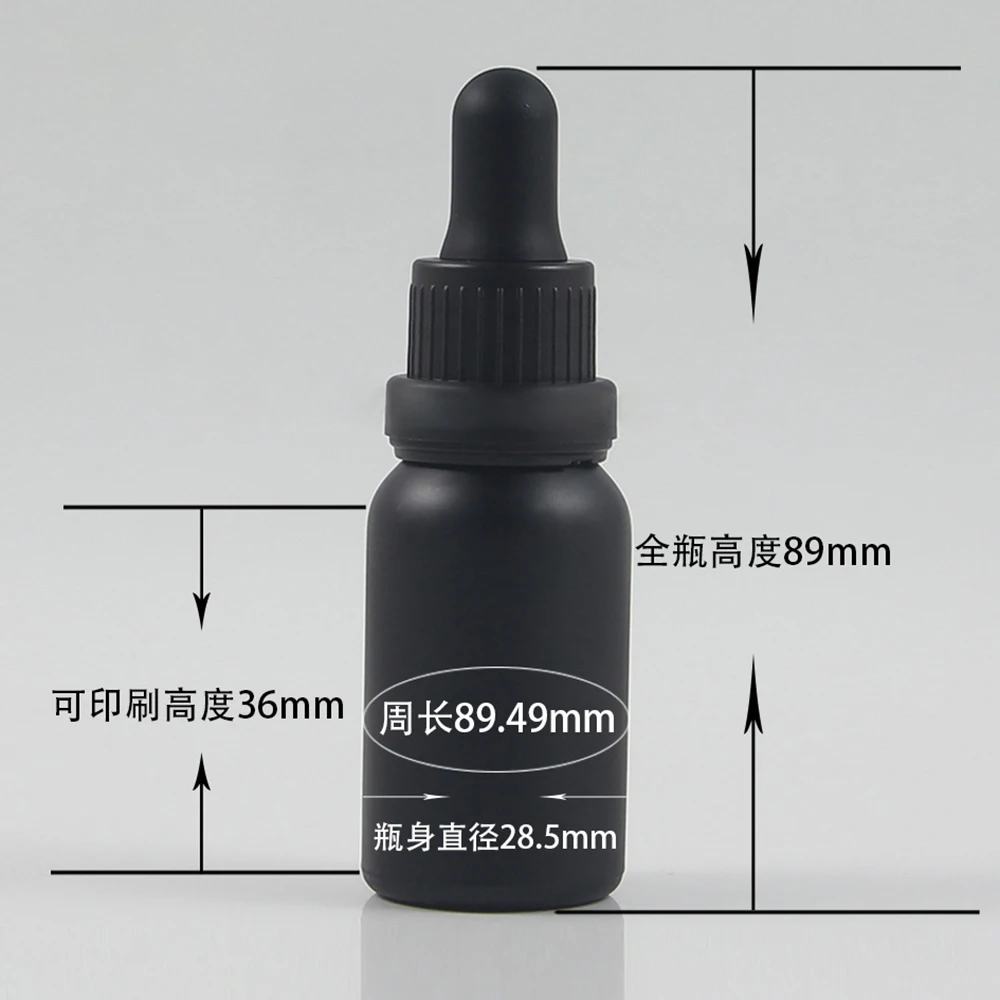 Large black plastic tamper-evident devices eye dropper bottle 15ml wholesale | Красота и здоровье