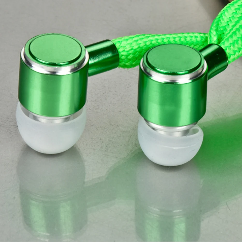 Металлические наушники-вкладыши басовая гарнитура стерео спортивные наушники с