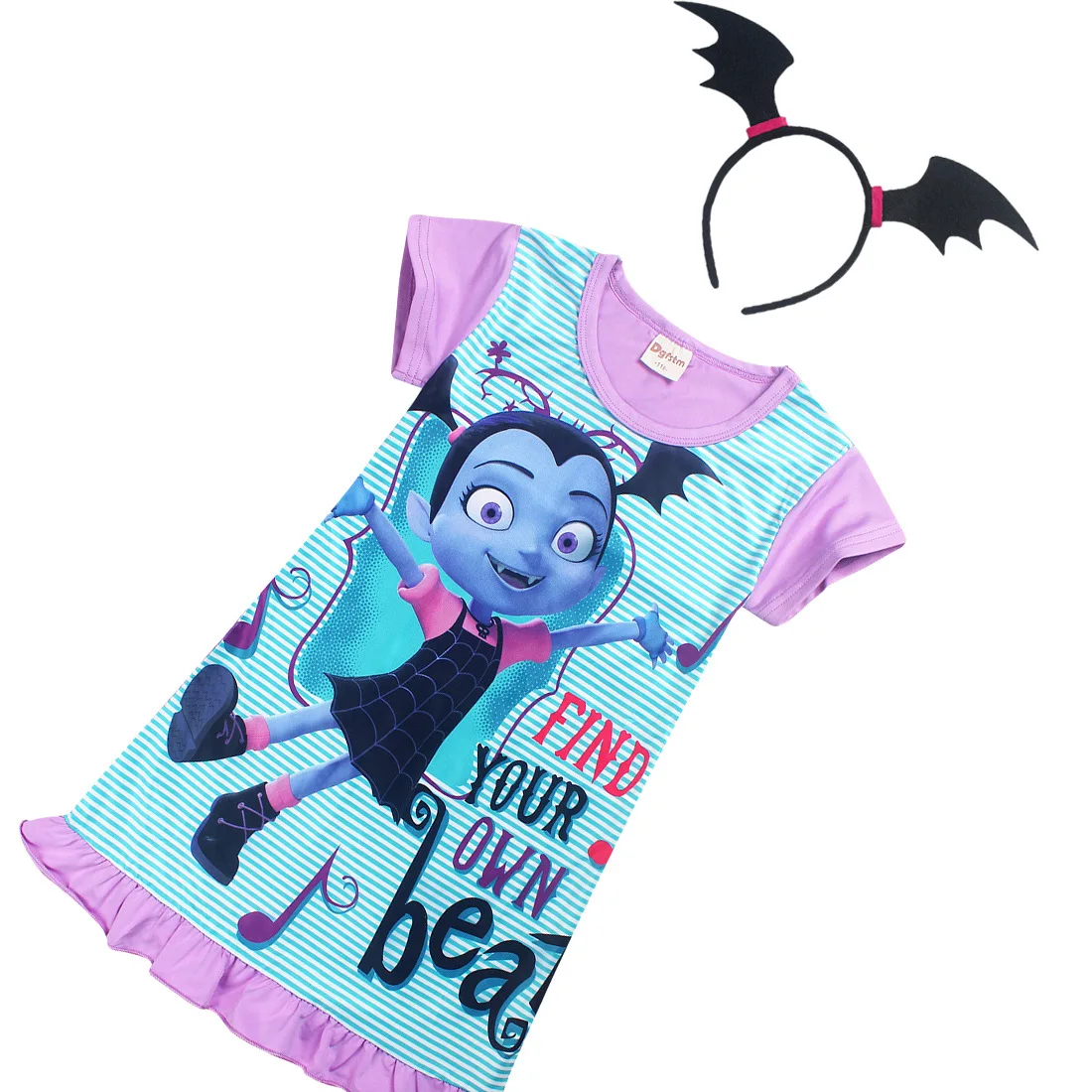 Детские платья принцессы для девочек детские маскарадные костюмы Vampirina